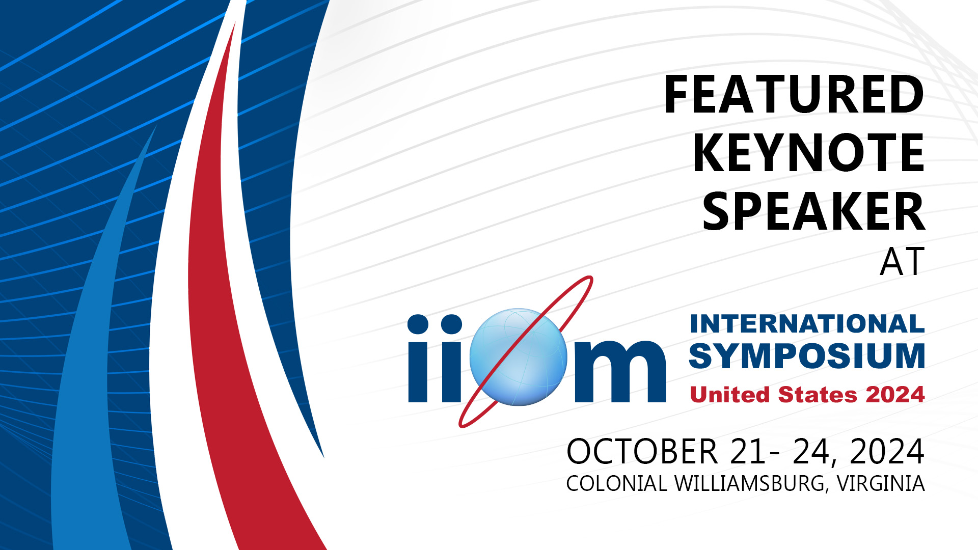 Key Note Banner IIOM 2024
